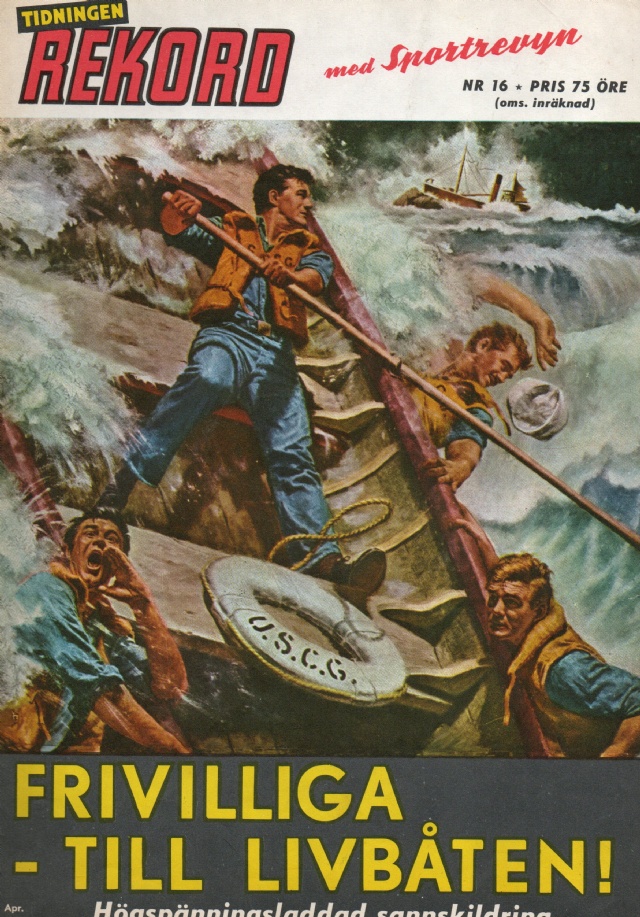 Rekordmagasinet 1965 Nummer 16 Tidningen Rekord med Sportrevyn