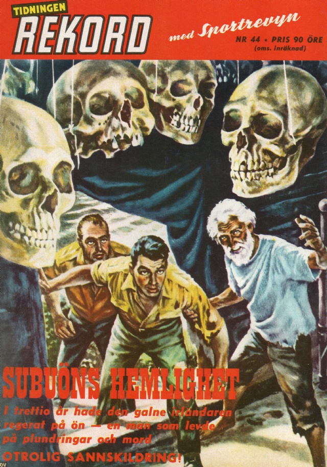 Rekordmagasinet 1965 Nummer 44 Tidningen Rekord med Sportrevyn