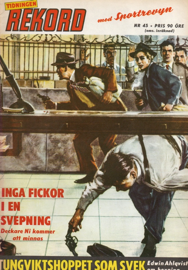 Rekordmagasinet 1965 Nummer 45 Tidningen Rekord med Sportrevyn