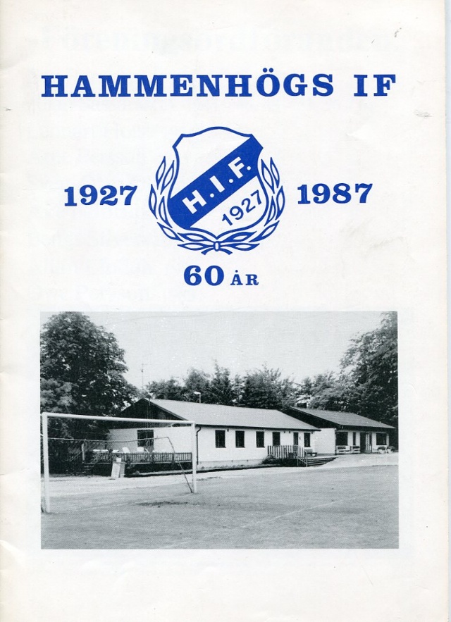 Hammenhögs IF 60 år 1927-1987