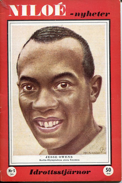 Idrottsstjärnor Jesse Owens
