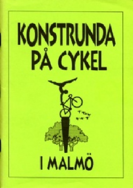 Konstrunda på cykel i Malmö
