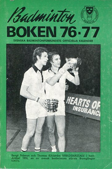 Badmintonboken 1976-77